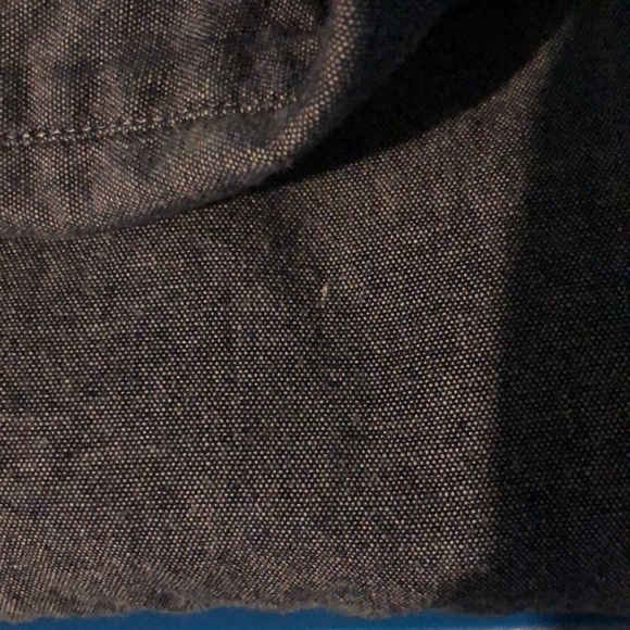 Big Mac Blue Long Sleeve Work Shirt Mens XL Dual Pockets - Picture 12 of 16